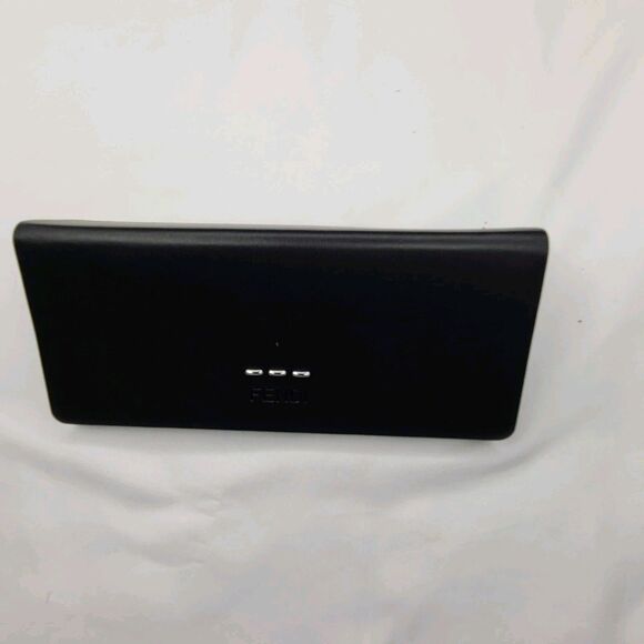 FENDI AUTHENTIC EYEGLASSES BLACK SMALL MAGNETIC CASE - Picture 6 of 7